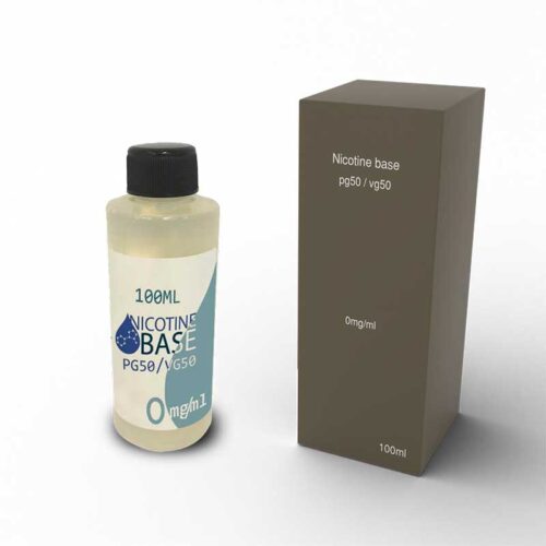100ml Nikotin Base 0mg - 50/50