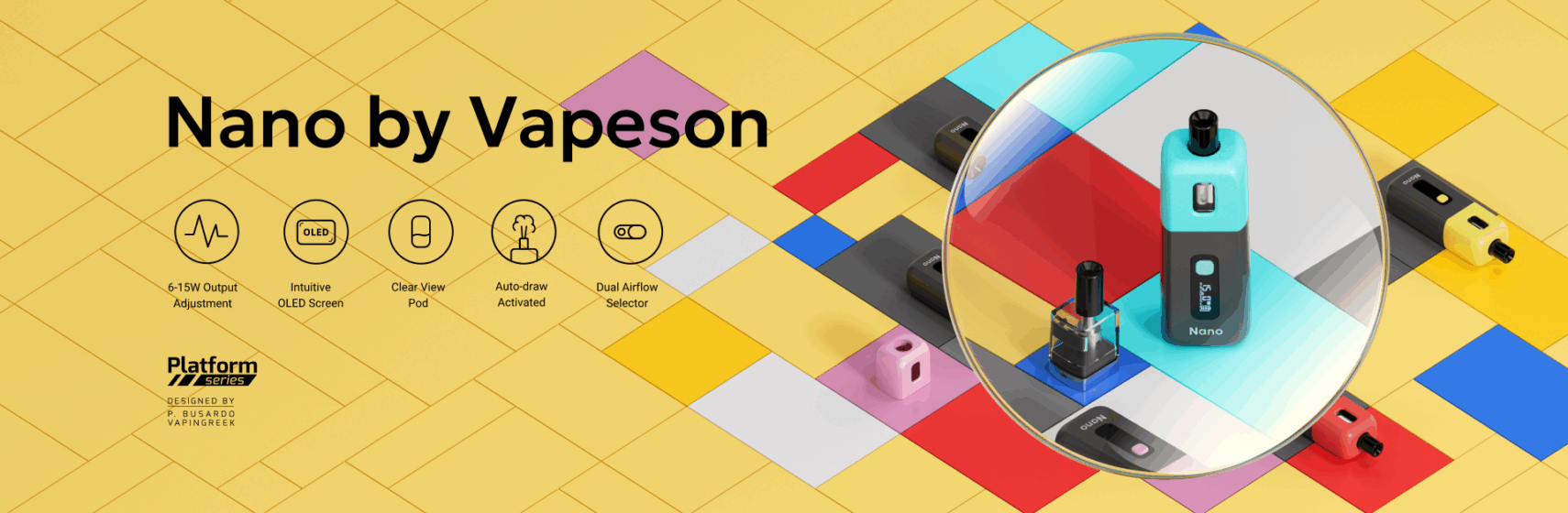 Nano by vapeson banner
