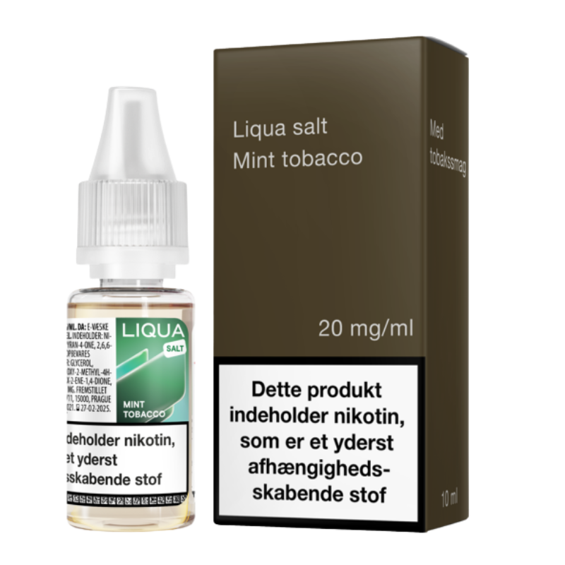 Liqua Mint Tobacco Salt Nic