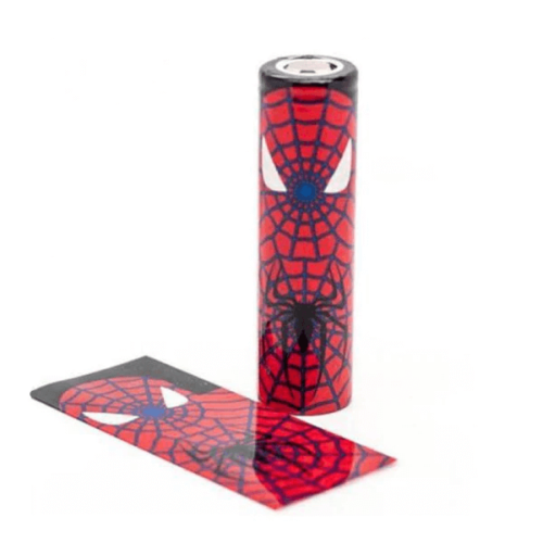Batteri Wraps - Superhero - 4stk - Spiderman