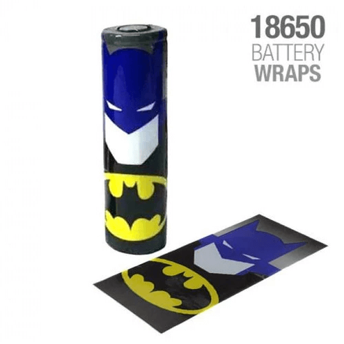 Batteri Wraps - Superhero - 4stk - Batman