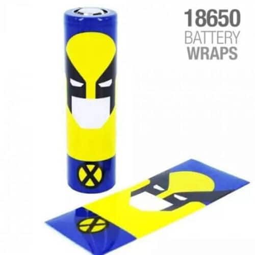 Batteri Wraps - Superhero - 4stk - Wolverine